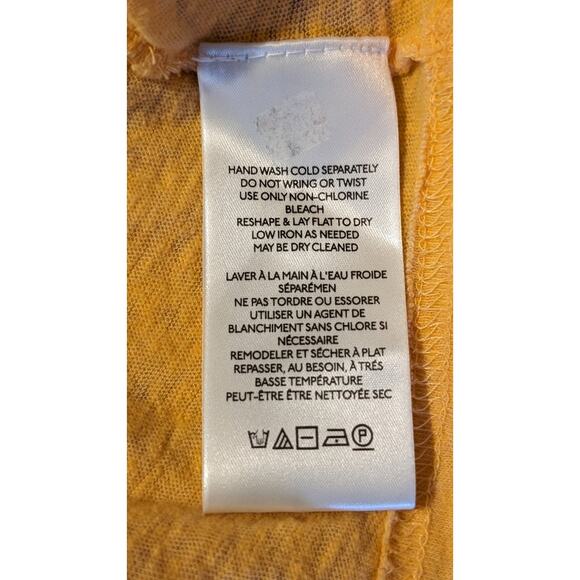 Free People Carrot Ginger Embroidered Dolman Boho Tie Market Tee Womens Sz M - Picture 8 of 11